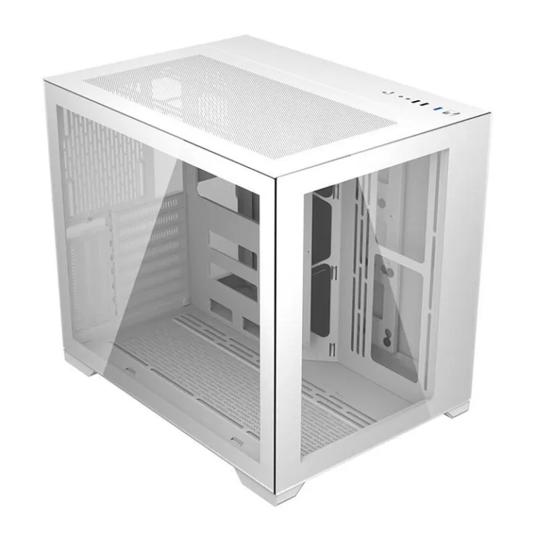 Valge arvutikorpus Darkflash C305 ATX, karastatud klaas