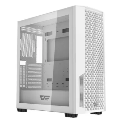 Valge arvutikorpus Darkflash DF2100, karastatud klaas, E-ATX tugi