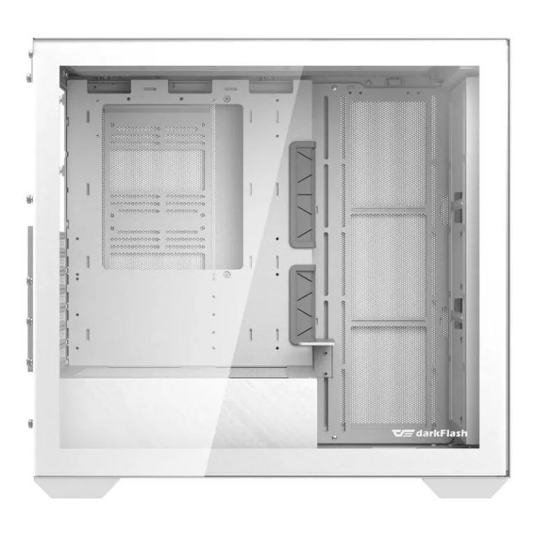 Valge arvutikorpus Darkflash DLX4000 Mesh, karastatud klaasiga, E-ATX/ATX