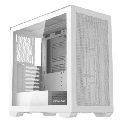 Valge arvutikorpus Darkflash DLX4000 Mesh, karastatud klaasiga, E-ATX/ATX