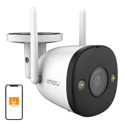 Välikaamera WiFi IMOU Bullet 2 (1080p, IP67, mikrofon, kõlar, öörežiim)