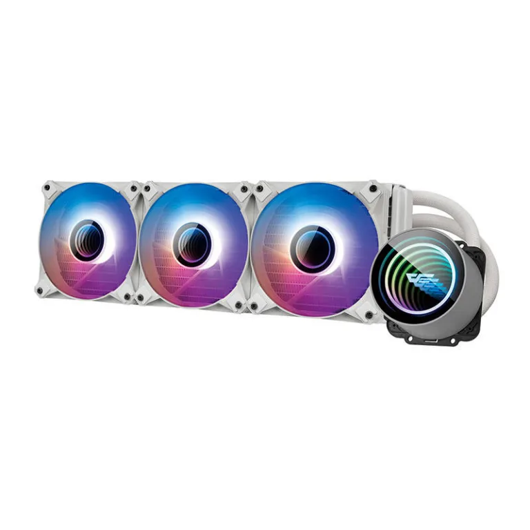 Vedelikjahuti arvutile Darkflash DX360 V2.6, 3×120 mm, valge