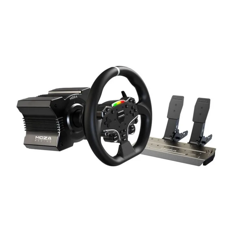 Võidusõidu simulaator komplekt MOZA Racing R5 RS20 (Direct Drive, ES rool, SR-P Lite pedaalid, PC)