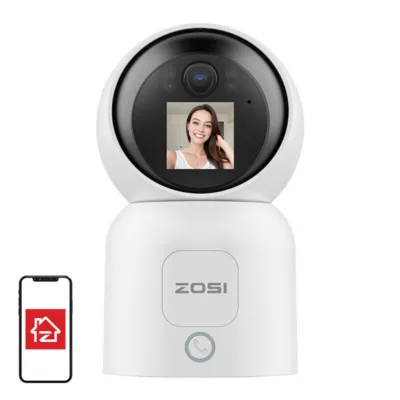 WiFi turvakaamera ZOSI C519M 4MP sisetingimustesse, 5GHz