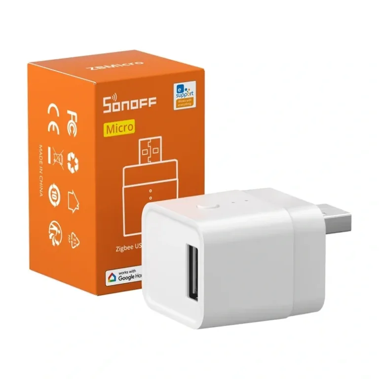 Zigbee USB adapter SONOFF ZBMicro (kuni 36 W, Zigbee 3.0, USB-A)