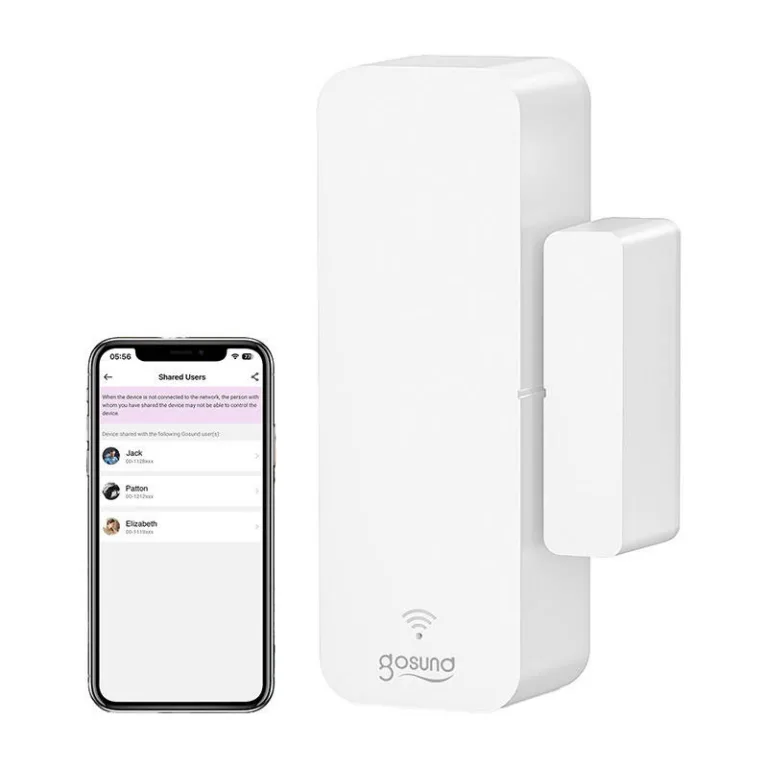 Zigbee ukseandur Gosund ST18 nutikas ukse- ja aknaandur (Tuya, AAA patareid)