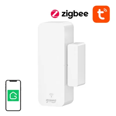 Zigbee ukseandur Gosund ST18 nutikas ukse- ja aknaandur (Tuya, AAA patareid)