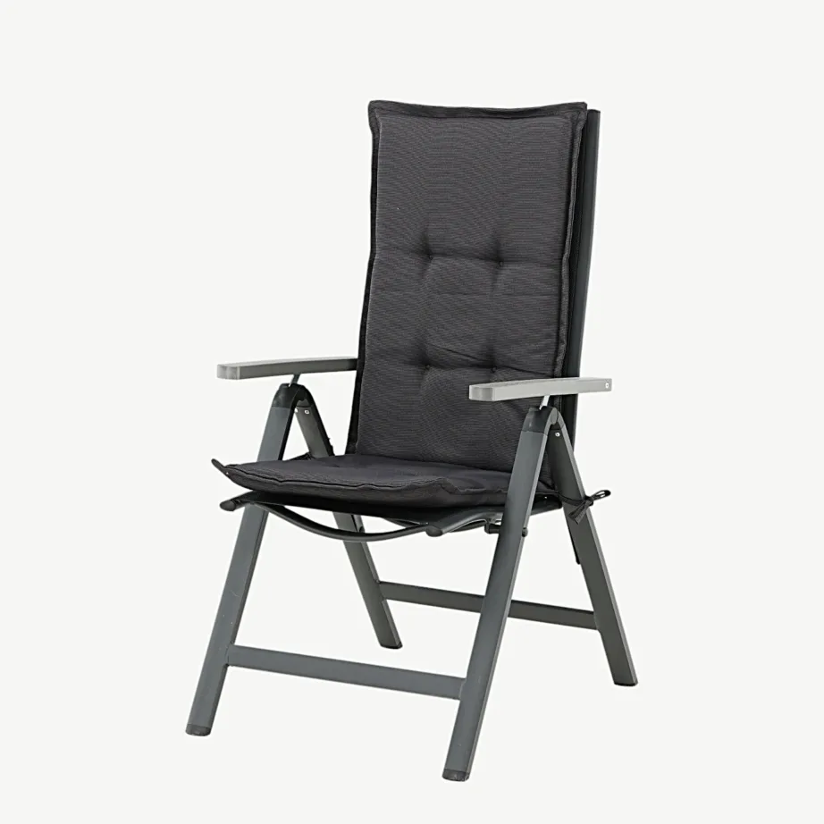 Tumehall pehmenduspadi kokkupandavale aiatoolile, 5-positsioonilise reguleeritava seljatoega, polüester, 1101-305 – 3