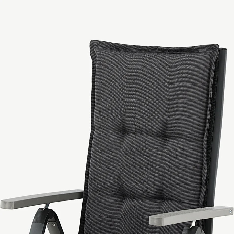 Tumehall pehmenduspadi kokkupandavale aiatoolile, 5-positsioonilise reguleeritava seljatoega, polüester, 1101-305 – 4