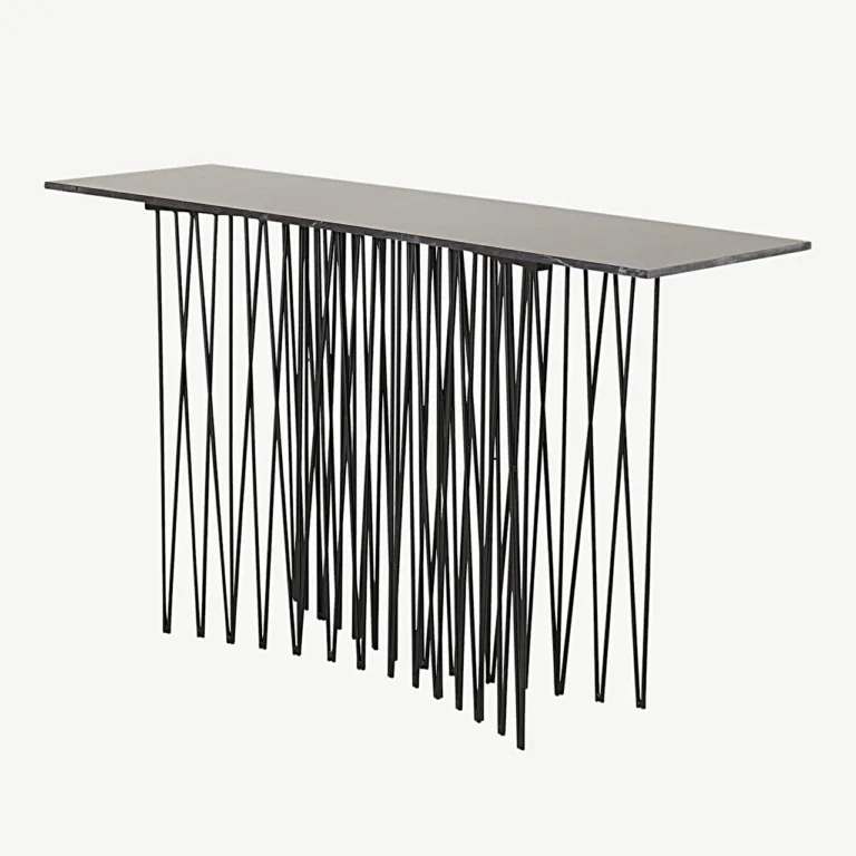 Stone sari mustast fiibertsamendist kõrge abilaud (Furniture Fashion) - 15008-588