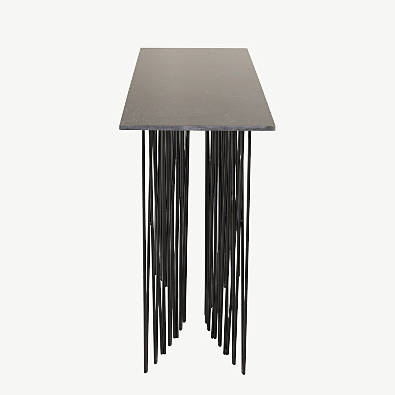 Stone sari mustast fiibertsamendist kõrge abilaud (Furniture Fashion) - 15008-588