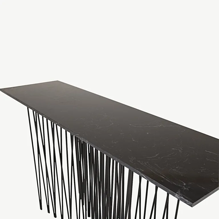 Stone sari mustast fiibertsamendist kõrge abilaud (Furniture Fashion) - 15008-588
