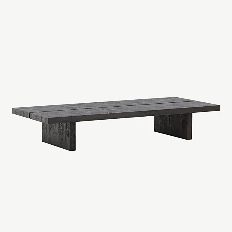 Mokkavärvi MDF-ist diivanilaud Lancaster (60 × 140 cm) - 15009-001