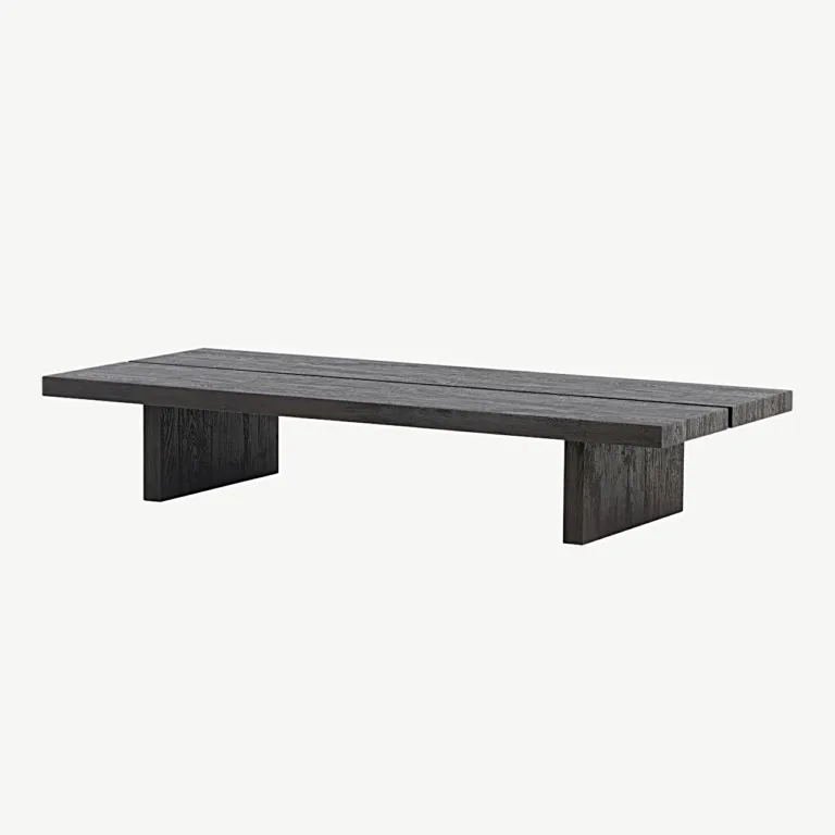 Mokkavärvi MDF-ist diivanilaud Lancaster (60 × 140 cm) - 15009-001
