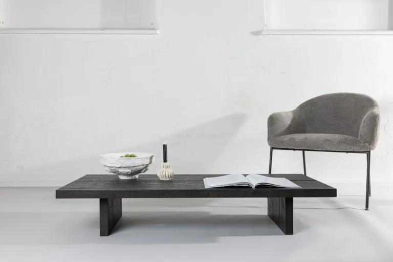 Mokkavärvi MDF-ist diivanilaud Lancaster (60 × 140 cm) - 15009-001