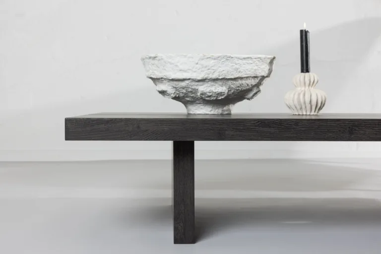 Mokkavärvi MDF-ist diivanilaud Lancaster (60 × 140 cm) - 15009-001