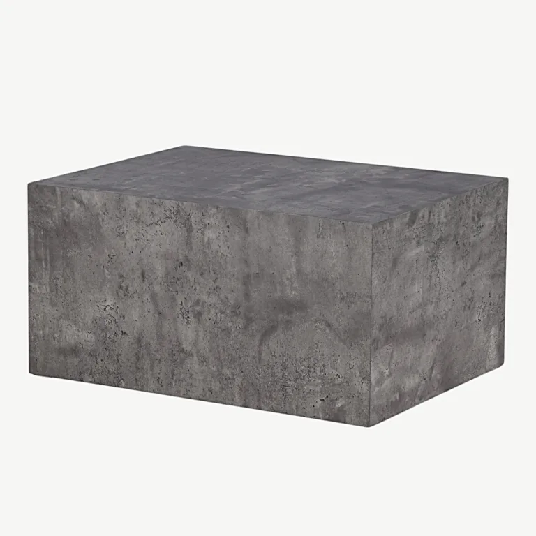 York madal tumehall marmormustriga diivanilaud (MDF, 80x60 cm) - 15009-093