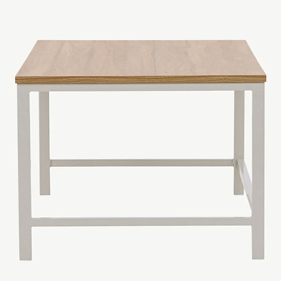 Helepruun metalljalgadega kohvilaud Rise hallikasbeežide terasjalgadega (120 × 60 cm), 15009-180 – 7