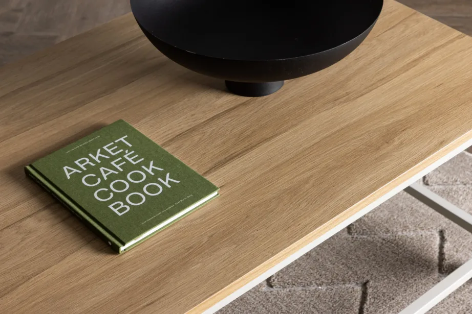 Helepruun metalljalgadega kohvilaud Rise hallikasbeežide terasjalgadega (120 × 60 cm), 15009-180 – 11