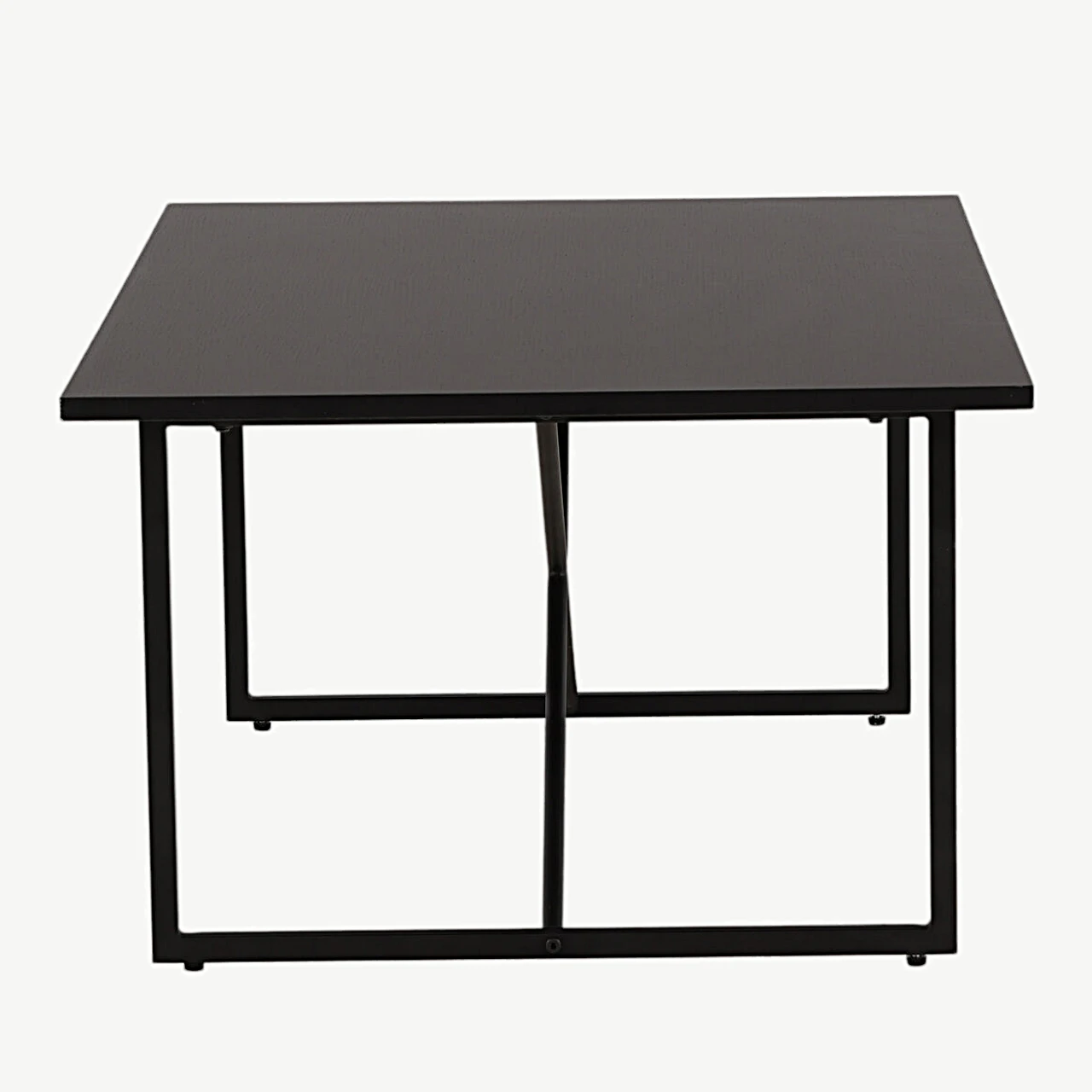 Pryor must diivanilaud terasraamiga, MDF lauaplaat, 110 × 70 cm - 15009-190