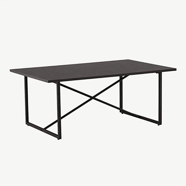 Pryor must diivanilaud terasraamiga, MDF lauaplaat, 110 × 70 cm - 15009-190
