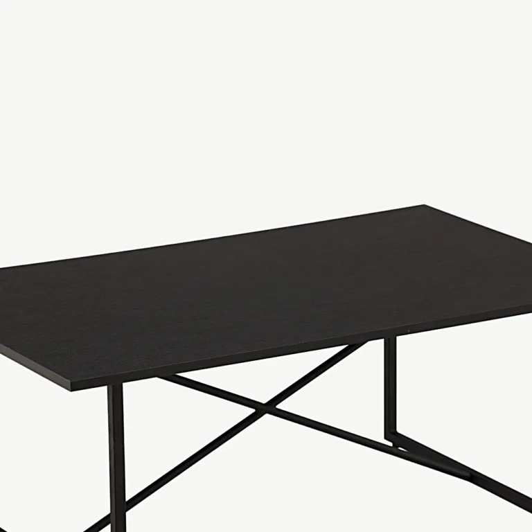 Pryor must diivanilaud terasraamiga, MDF lauaplaat, 110 × 70 cm - 15009-190
