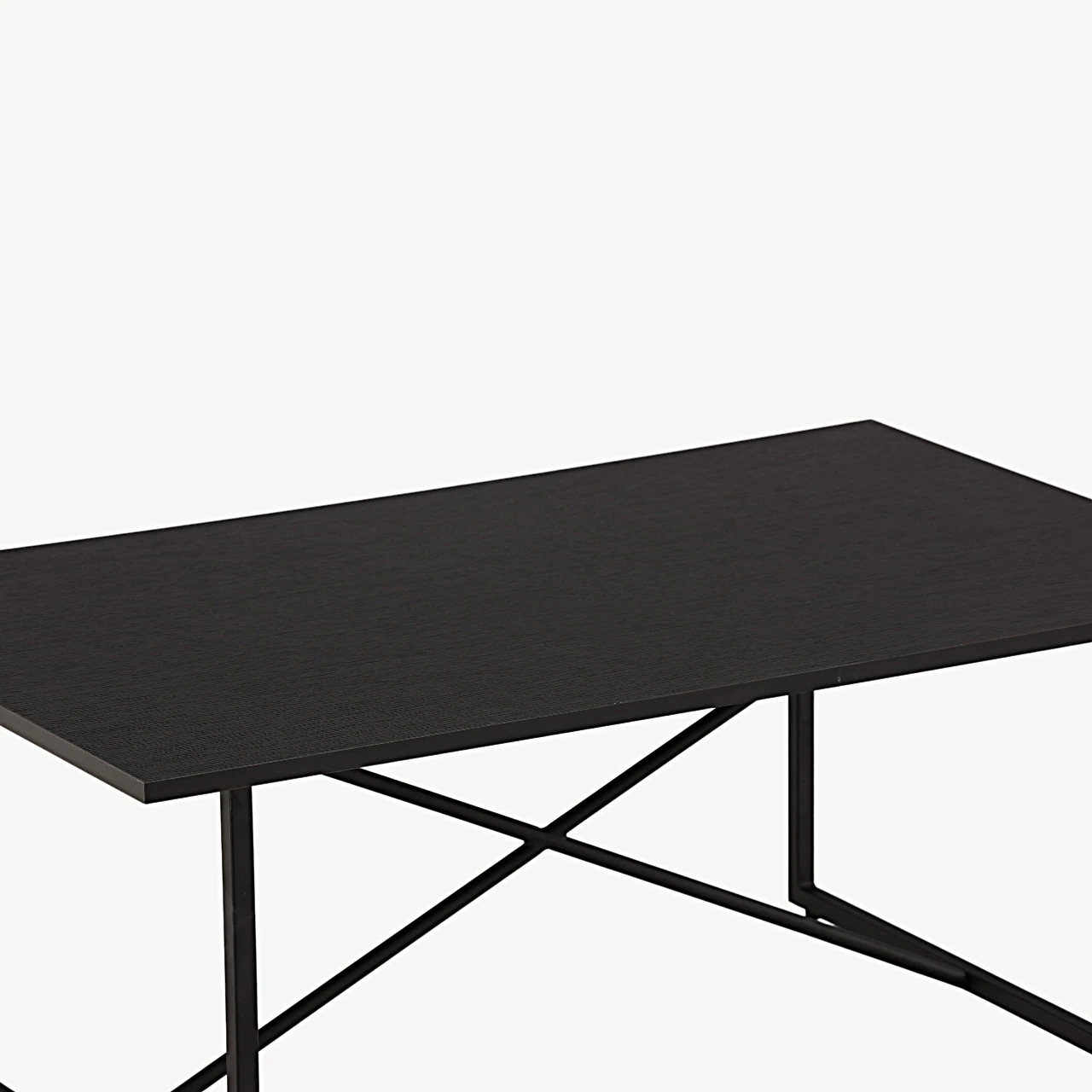 Pryor must diivanilaud terasraamiga, MDF lauaplaat, 110 × 70 cm - 15009-190