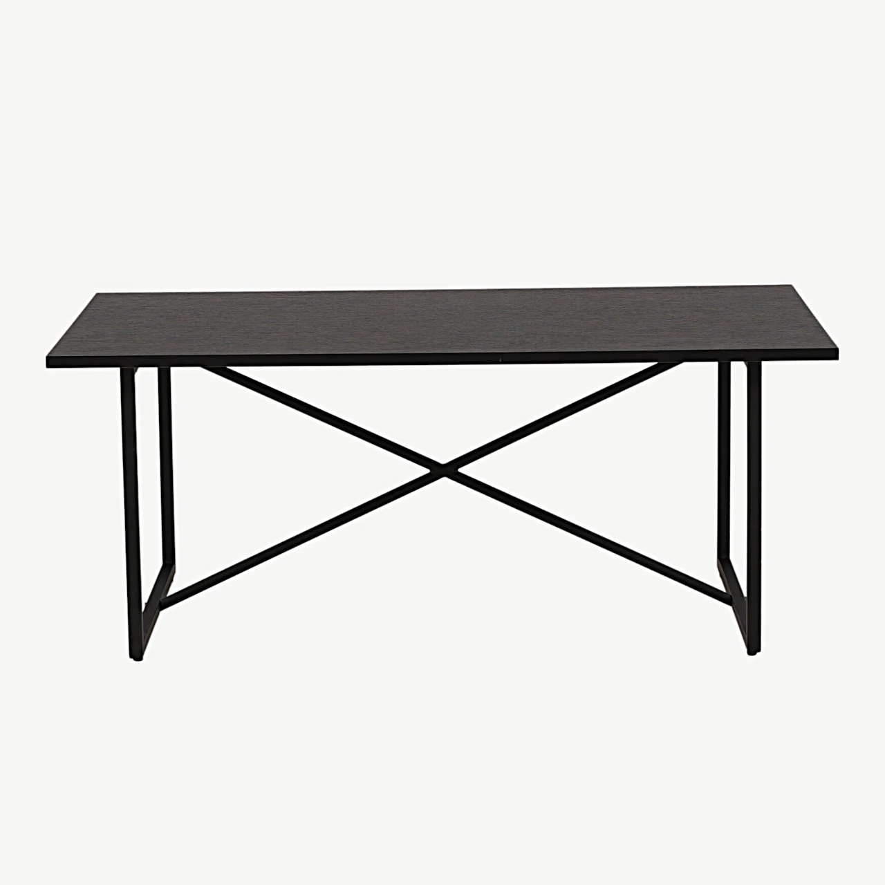 Pryor must diivanilaud terasraamiga, MDF lauaplaat, 110 × 70 cm - 15009-190