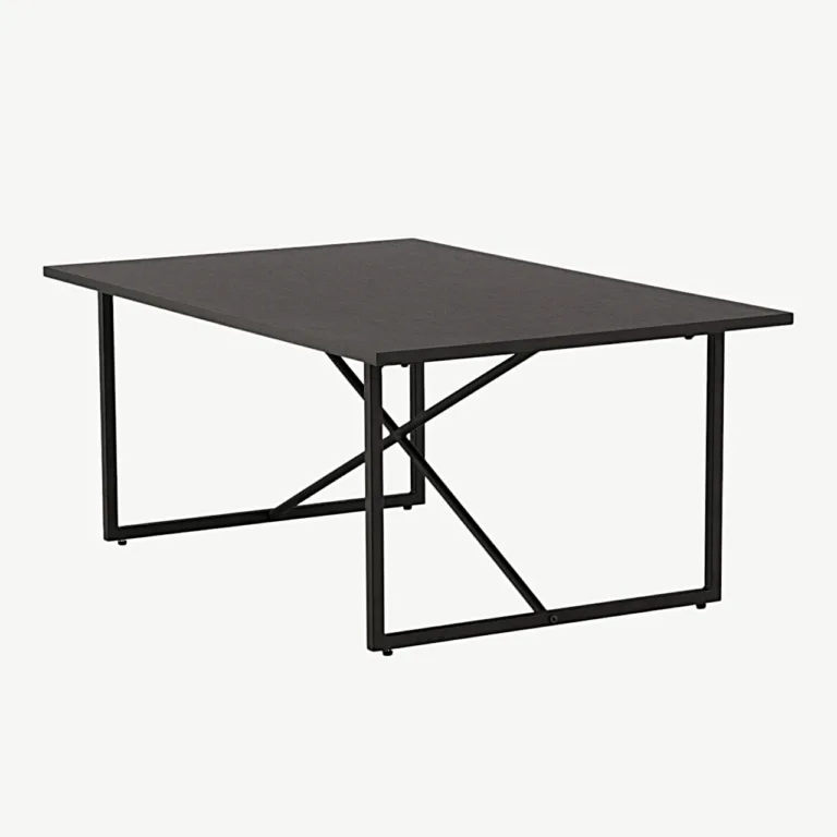 Pryor must diivanilaud terasraamiga, MDF lauaplaat, 110 × 70 cm - 15009-190
