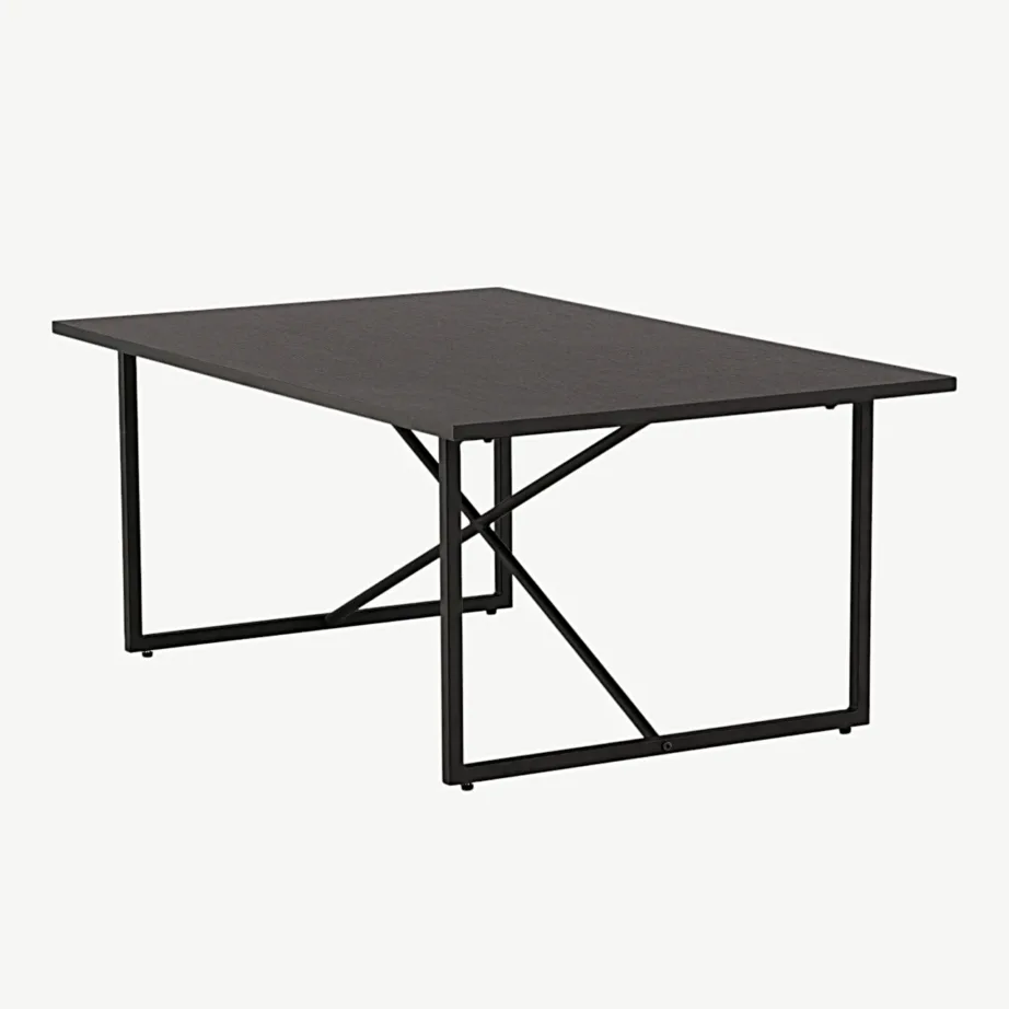 Pryor must diivanilaud terasraamiga, MDF lauaplaat, 110 × 70 cm, 15009-190 – 7