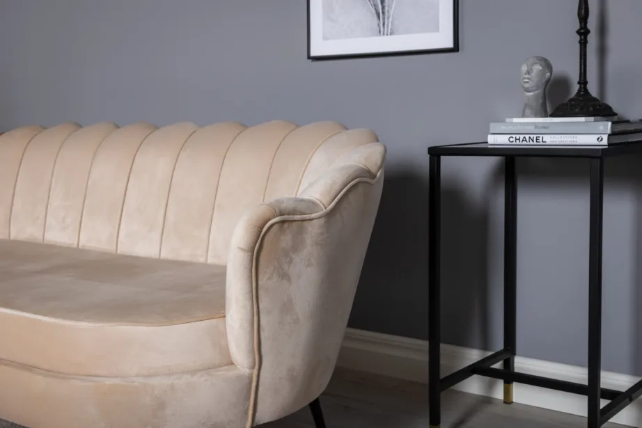 Beež sametdiivan Calais, 3-kohaline, mustade terasjalgadega, 15015-885 – 8