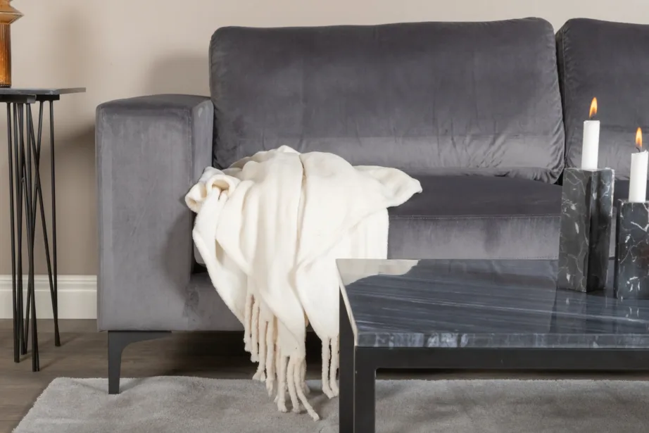 Bolero kolmekohaline tumehall sametdiivan mustade terasjalgadega, 15016-955 – 7