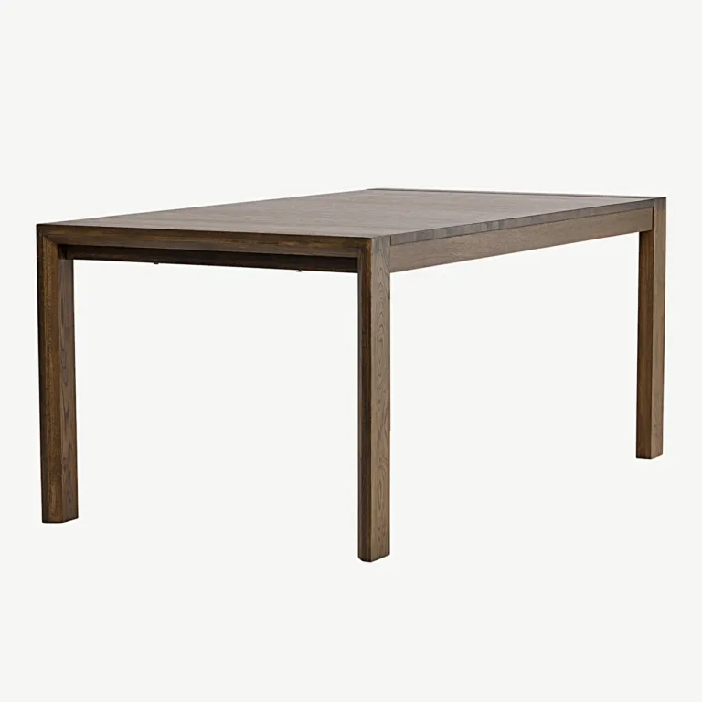 Pikendatav tammepuidust söögilaud Slider, suitsutatud (170–250 cm) - 15017-604