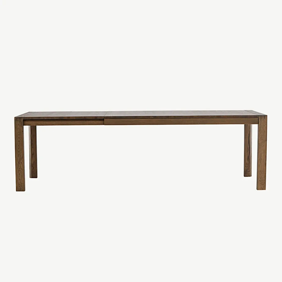 Pikendatav tammepuidust söögilaud Slider, suitsutatud (170–250 cm), 15017-604 – 4