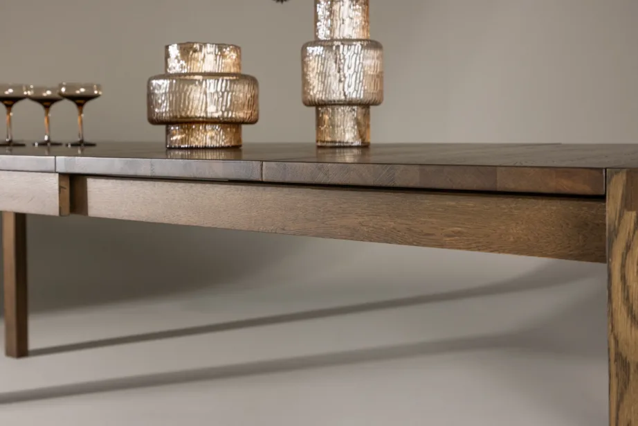 Pikendatav tammepuidust söögilaud Slider, suitsutatud (170–250 cm), 15017-604 – 10