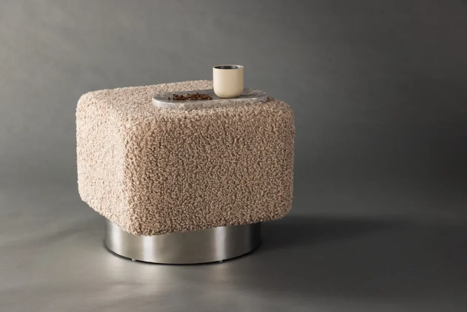 Beež buklee-tumba hõbedase terasalusega Newton, 15110-011 – 8