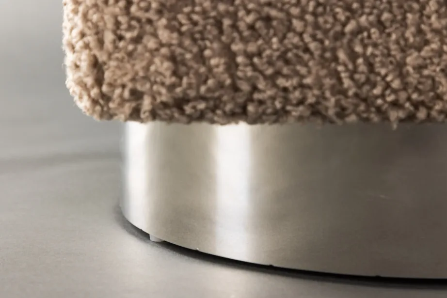 Beež buklee-tumba hõbedase terasalusega Newton, 15110-011 – 10