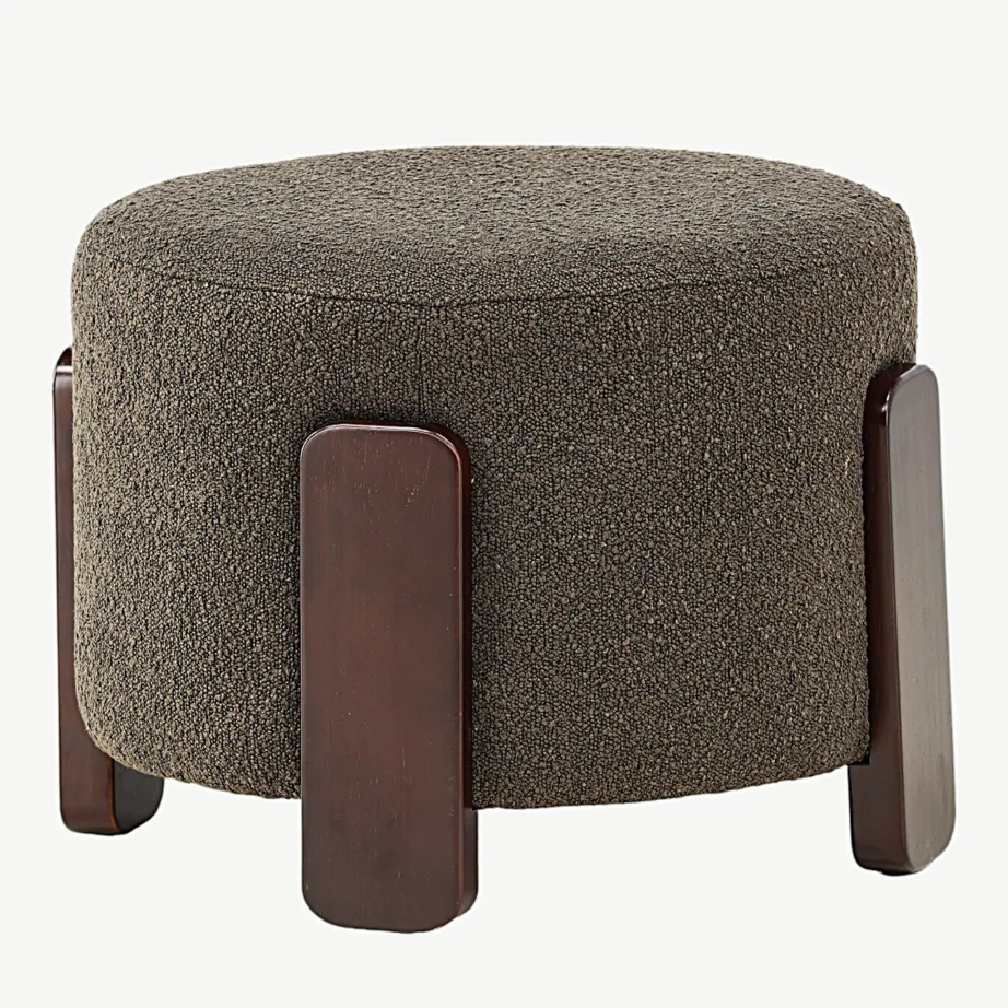 Tumehall bukleekangast tumba Coffey, pruunide kummipuidust jalgadega, 15110-110 – 6