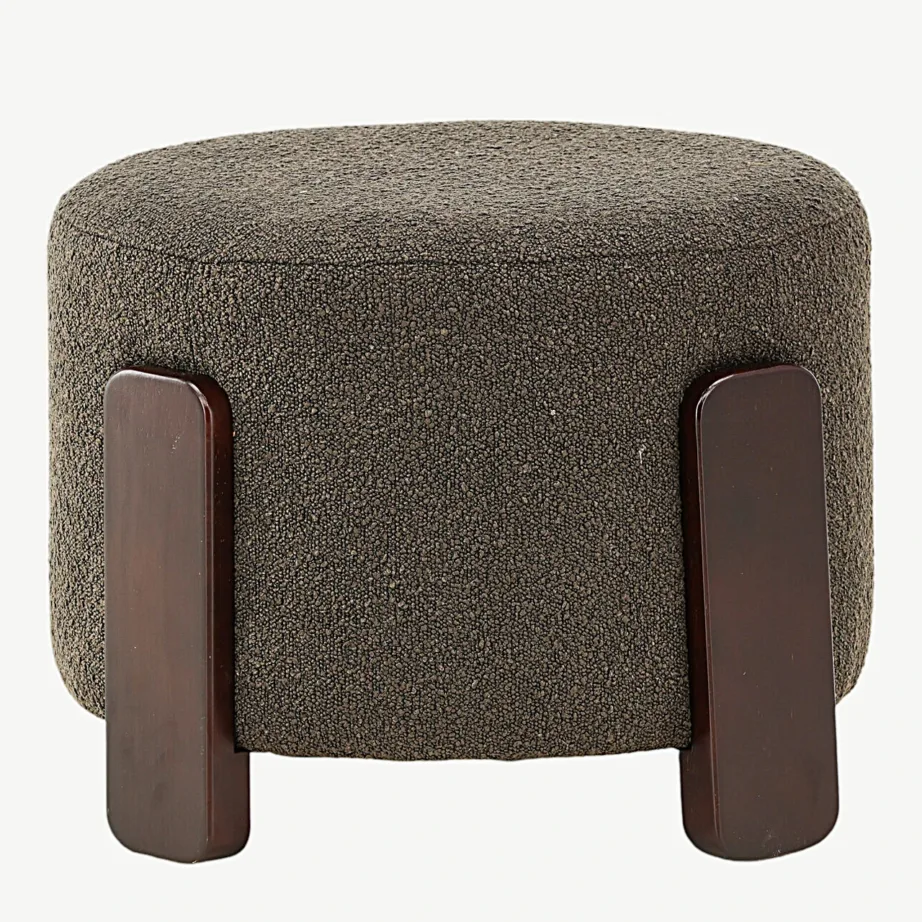 Tumehall bukleekangast tumba Coffey, pruunide kummipuidust jalgadega, 15110-110 – 7