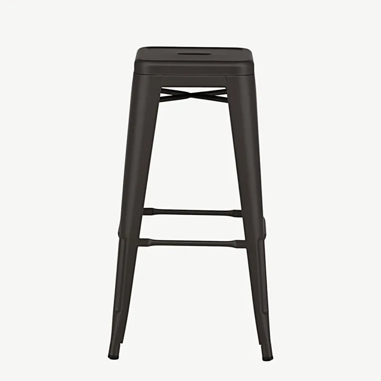 Tumehallast terasest baaritool Tempe, kõrgus 76 cm, Venture Home - 15350-040