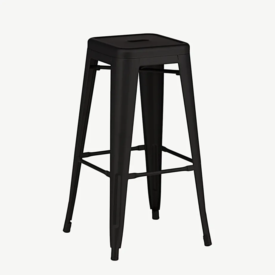 Tempe metallist baaritool, matt must, Venture Home, 15350-041 – 3