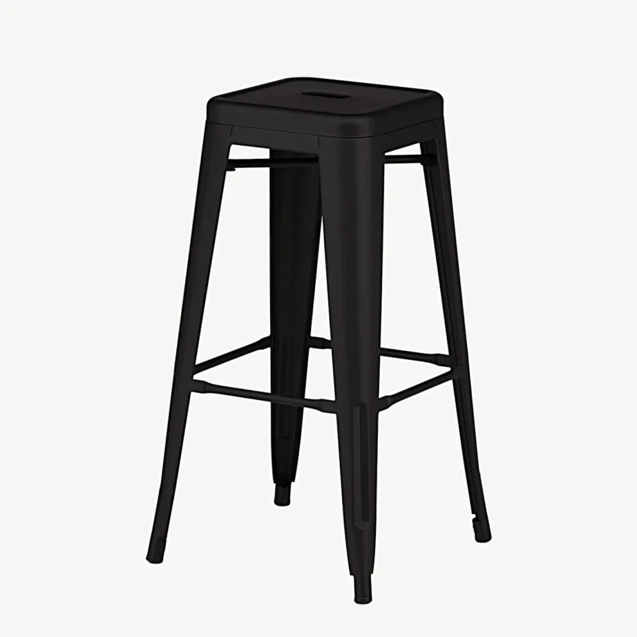 Tempe metallist baaritool, matt must, Venture Home, 15350-041 – 5