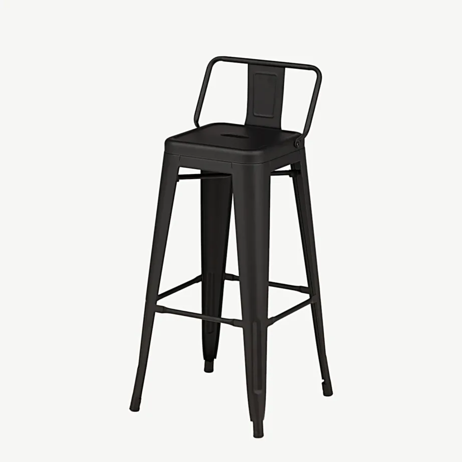 Mustast terasest madala seljatoega baaritool Tempe sarjast, 15350-060 – 5