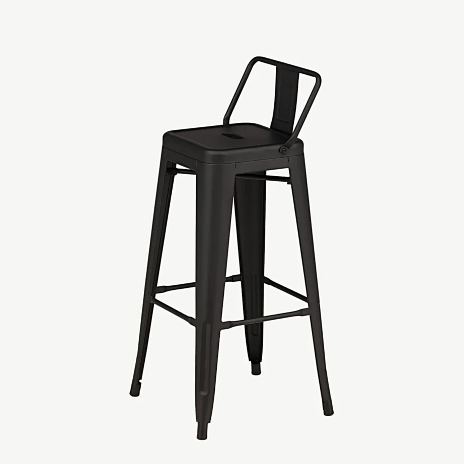 Mustast terasest madala seljatoega baaritool Tempe sarjast, 15350-060 – 6