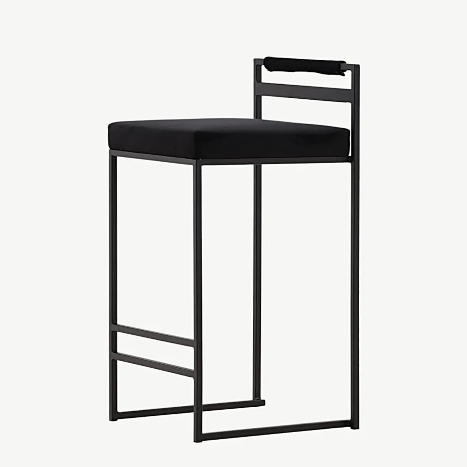 Opelika musta sametkattega terasraamiga baaritool, 15350-120 – 6