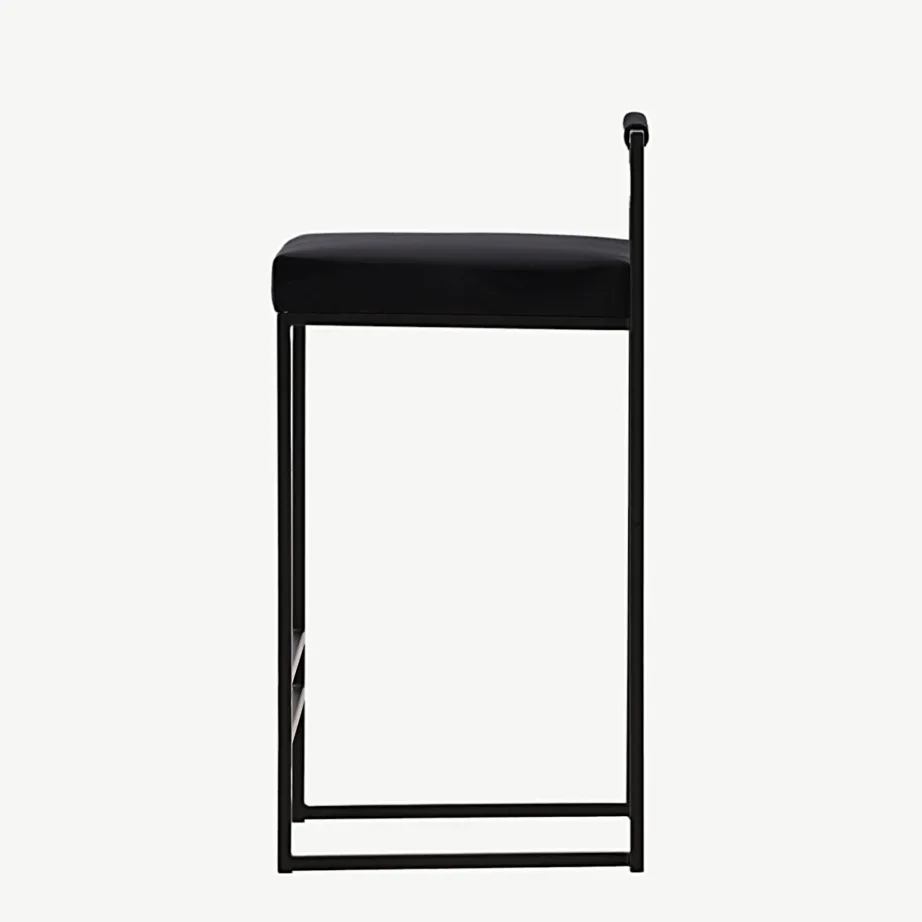 Opelika musta sametkattega terasraamiga baaritool, 15350-120 – 7