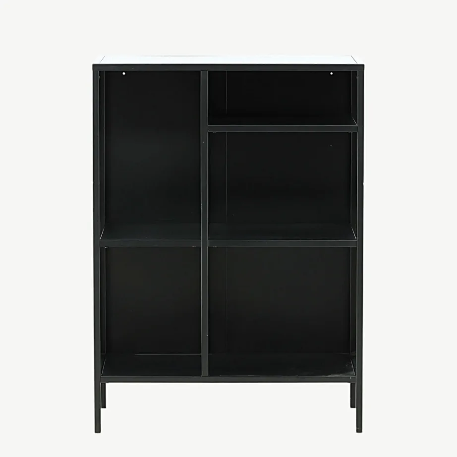 Must metallriiul Misha, kolme tasapinnaga, pulbervärvitud terasest, 15357-208 – 5