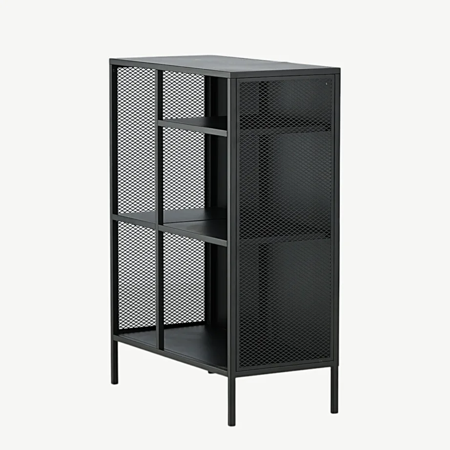 Must metallriiul Misha, kolme tasapinnaga, pulbervärvitud terasest, 15357-208 – 6