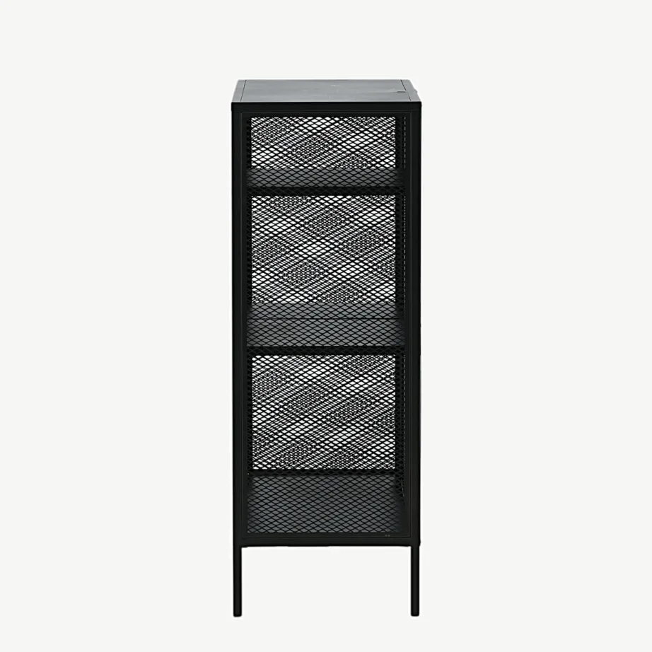 Must metallriiul Misha, kolme tasapinnaga, pulbervärvitud terasest, 15357-208 – 7