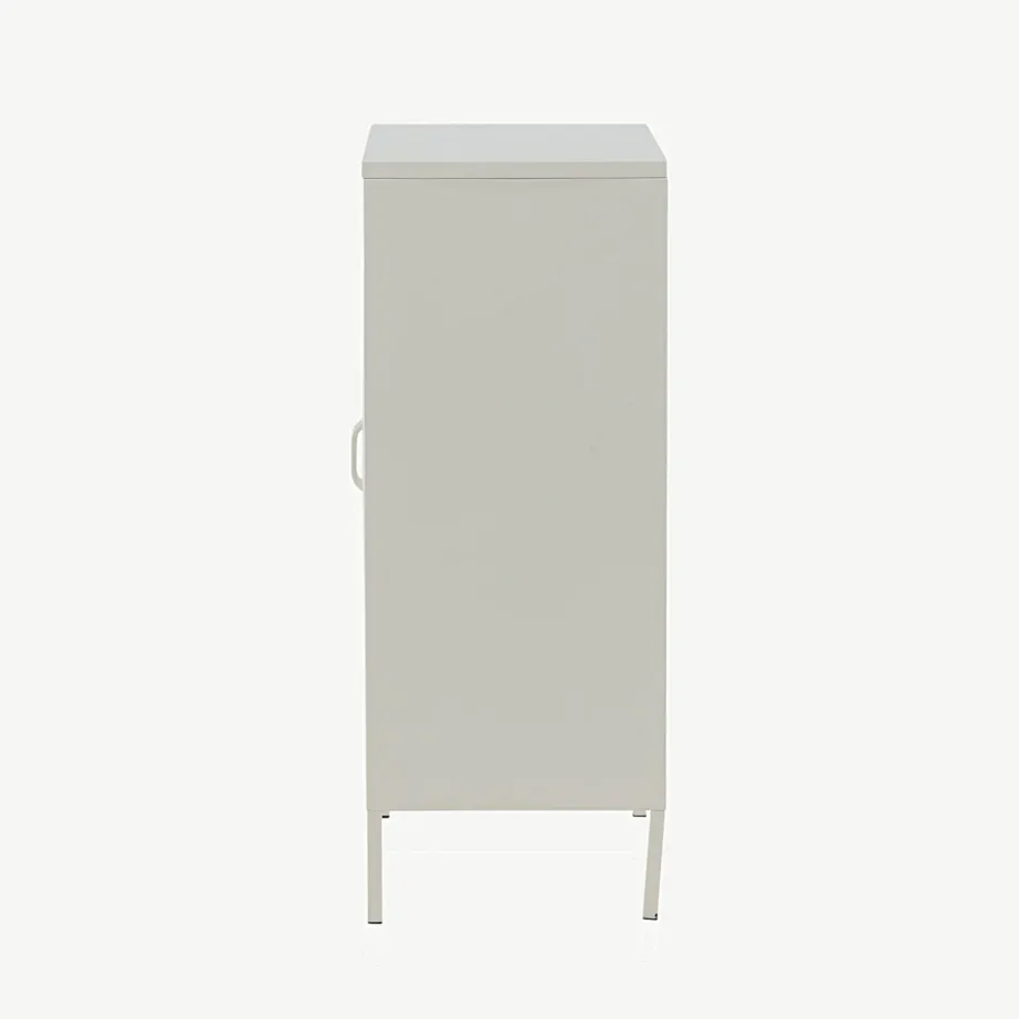 Valge metallkapp võreustega Misha, 3 riiulit, 15360-201 – 7